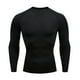 thumbnail image 5 of Sonducket Ropa interior térmica para hombre, medias elásticas, camisetas cálidas para correr en invierno, ropa deportiva de compresión, Negro, XL 2Conjunto, 5 of 6