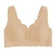 thumbnail image 4 of Soutien-gorge Mince Confortable à Boutons avant et Dos pour Femmes, 4 of 7