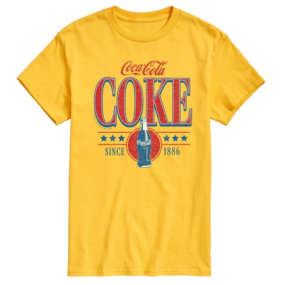 Coca-Cola - 90s Coke Collegiate Design Short Sleeve Graphic T-Shirt
