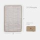 thumbnail image 2 of Manta Little Unicorn, 152 x 213 cm, resistente al agua, color beige, 2 of 6