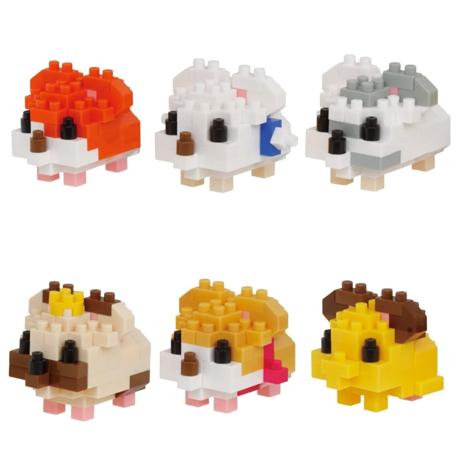 nanoblock PAC-MAN & CHERRY Mini Building Tiles