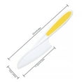thumbnail image 4 of Fruits Slicer Plastic Kids Vegetable Cakes Cutlery Bread Lettuce Slicer Set Kindergarten Safe Salad Cooking Tableware, Random Color, S, 1Pc, 4 of 7