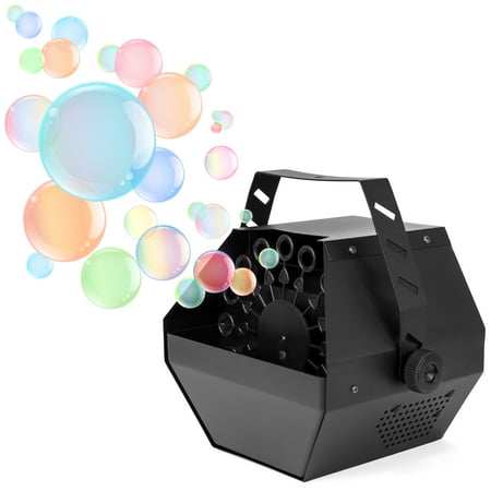 Best Choice Products Professional Portable Metal Automatic Bubble Machine w/ High Output, Black