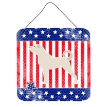 Carolines Treasures BB3377DS66 USA Patriotic Anatolian Shepherd Wall or Door Hanging Prints