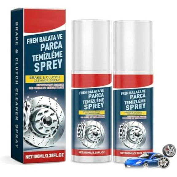 Effective Safe Lasting Brake Cleaning Spray, Brake Cleaner Spray, Brake Maintenance Agent for Automotive Brake and Clutch, Enhances Braking Safety, Improves Braking Performance (2)