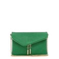 thumbnail image 1 of Bolso de mano Bag FashionPuzzle con forma de sobre, bandolera, verde, 1 of 7