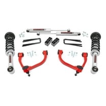 Rough Country 3" Lift Kit w/N3 Struts for 2014-2020 Ford F-150 4WD - 54531RED