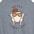 thumbnail image 3 of Friends - Happy Turkey Day - Women's Racerback Tank Top, 3 of 5
