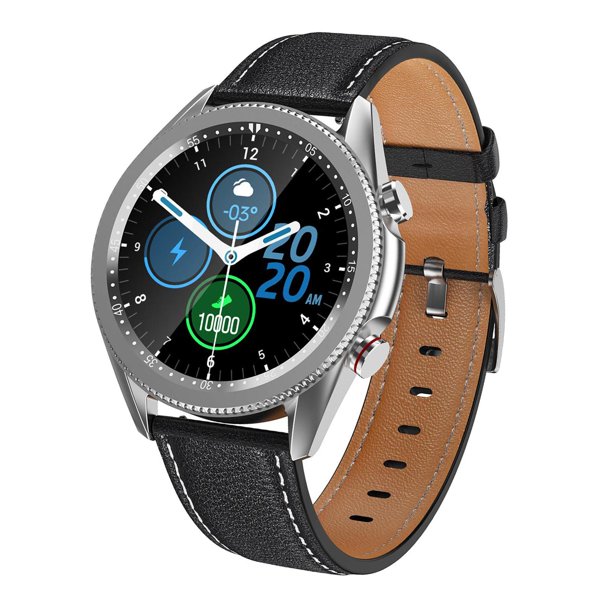 IP67 impermeable 1.28 pulgadas Bluetooth actividad reloj inteligente pantalla colorida con monitoreo de frecuencia cardíaca, podómetro para mujeres ho Plata 02 Sunnimix Reloj inteligente bluetooth