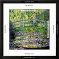 thumbnail image 3 of The Waterlily Pond with the Japanese Bridge, 1899, Botanical World Culture Framed Art Print Wall Art by Claude Monet Sold by Art.Com, 3 of 6