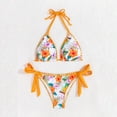 thumbnail image 4 of Haivin Women's Two-Piece Bikini, Fashion Print with Tie Side, Beach Swimwear for Vacation and Seaside, 4 of 5