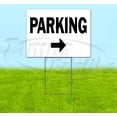 thumbnail image 1 of Parking Right (18" x 24") Yard Sign, Includes Metal Step Stake, 1 of 6