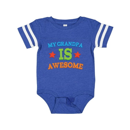 

Inktastic Grandpa is Awesome Gift Baby Boy or Baby Girl Bodysuit
