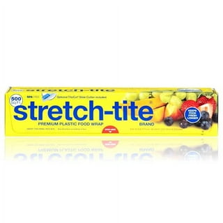 KIRKLAND SIGNATURE Stretch Tite Plastic Wrap Pack X 750' 1 (1500 Sq'),,  None, 2.0 Count 2 