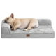 thumbnail image 1 of Cama para perros EHEYCIGA, de espuma viscoelástica, ortopédica, impermeable, mediana, 1 of 9