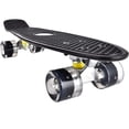 thumbnail image 3 of Skateboard Complete Mini Cruiser Skateboard For Children Teenagers Adults, Led Light Rollers With All-In-One Skate T-Tool For Beginners, 3 of 7