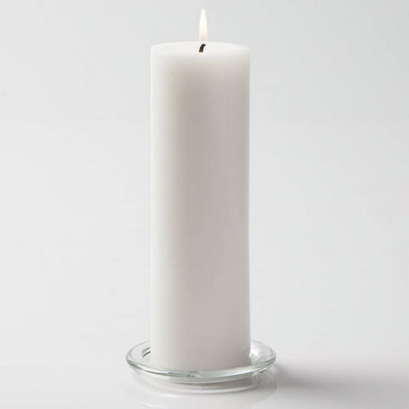 Richland Pillar Candles 3" x 9" White Set of 12