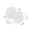 thumbnail image 3 of Plastic Container with Lid, Compact Plastic tote with Handle, Portable Safe for Travel; for Outdoor Storage, Camping Storage Containers, and Camping Organizers and Storage; Serves, 3 of 9