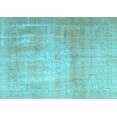 thumbnail image 1 of Ahgly Company Indoor Rectangle Persian Light Blue Traditional Area Rugs, 8' x 10', 1 of 4