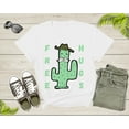thumbnail image 4 of Funny Desert Cactus Cowboy Hat Mustache Free Hugs Sarcastic T-Shirt Cactus Lover Gift T Shirt for Men Women Kids Boys Girls Graphic Tshirt, 4 of 8