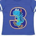 thumbnail image 4 of Inktastic 3rd Birthday Dinosaur Boy 3 Year Old Boys Toddler T-Shirt, 4 of 5