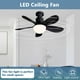 thumbnail image 3 of Lámpara para Ventiladores Techo LED Ventilador Con 30W E26/E27 Sala Estar, 3 of 9