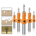 thumbnail image 6 of Hexagon Shank Countersink Drill Bit Woodworking Screw Wood Hole Drill Bit, 6 of 7