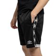 thumbnail image 1 of Umbro - Pantalones Cortos Diamond para Hombre (Roca Lunar, Negro), 1 of 4