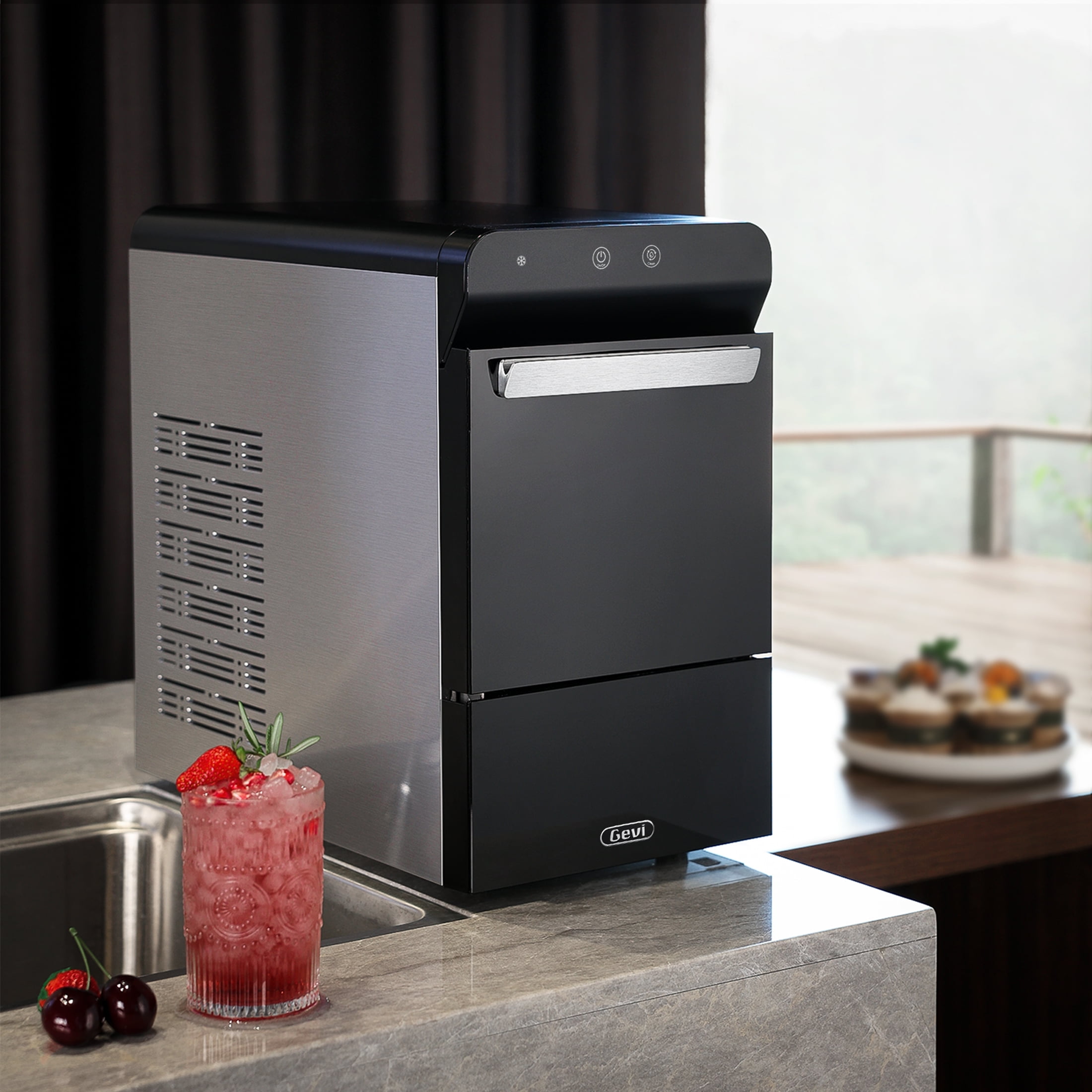 GEVI HOUSEHOLD 30 lbs/Day Capacity Nugget Ice Maker