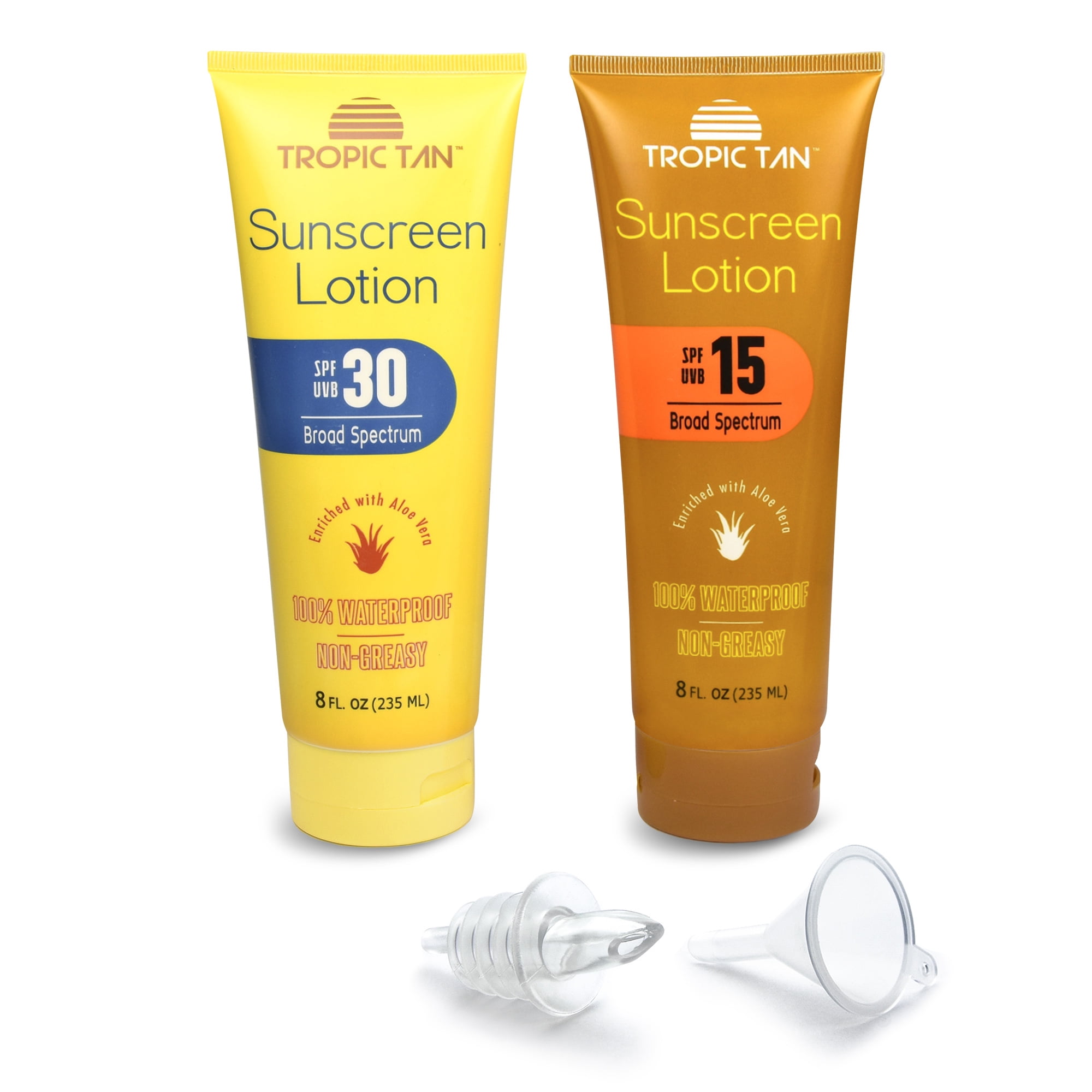 GoPong Tropic Tan Sport Sunscreen Flask *2 Pack* 