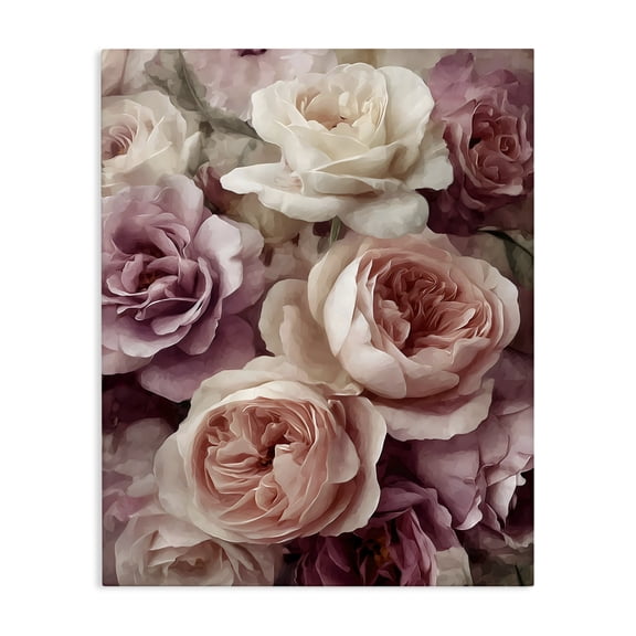 Stupell Industries Traditional Sweet Roses in Blush Pink Canvas Art, 16 x 20, by Franklyn Gregory
