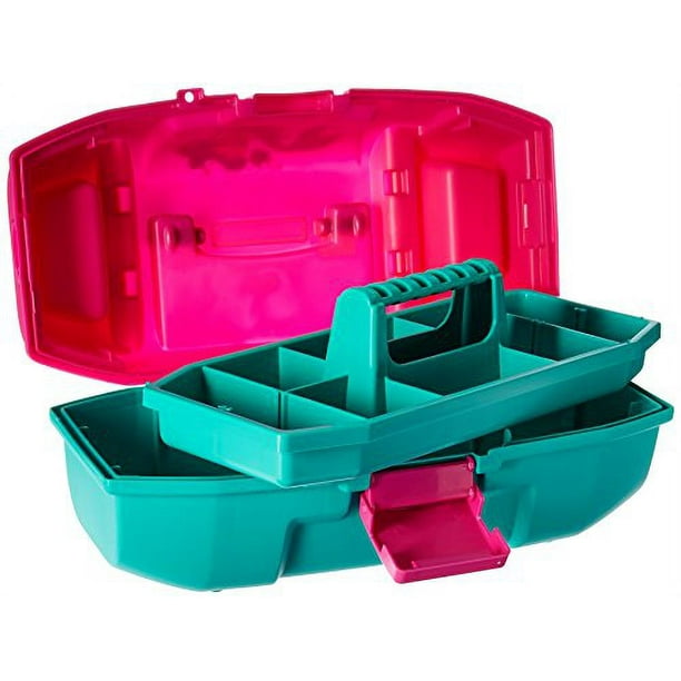 Plano Youth Mermaid Tackle Box - Pink/Turquoise