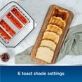 thumbnail image 4 of Oster 4-Slice Touchscreen Toaster, Stainless Steel, 4 of 6