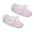 thumbnail image 1 of PFDDRW Portable Foldable Baby Bed Mosquito Net Polyester Sleep Bed students, 1 of 9