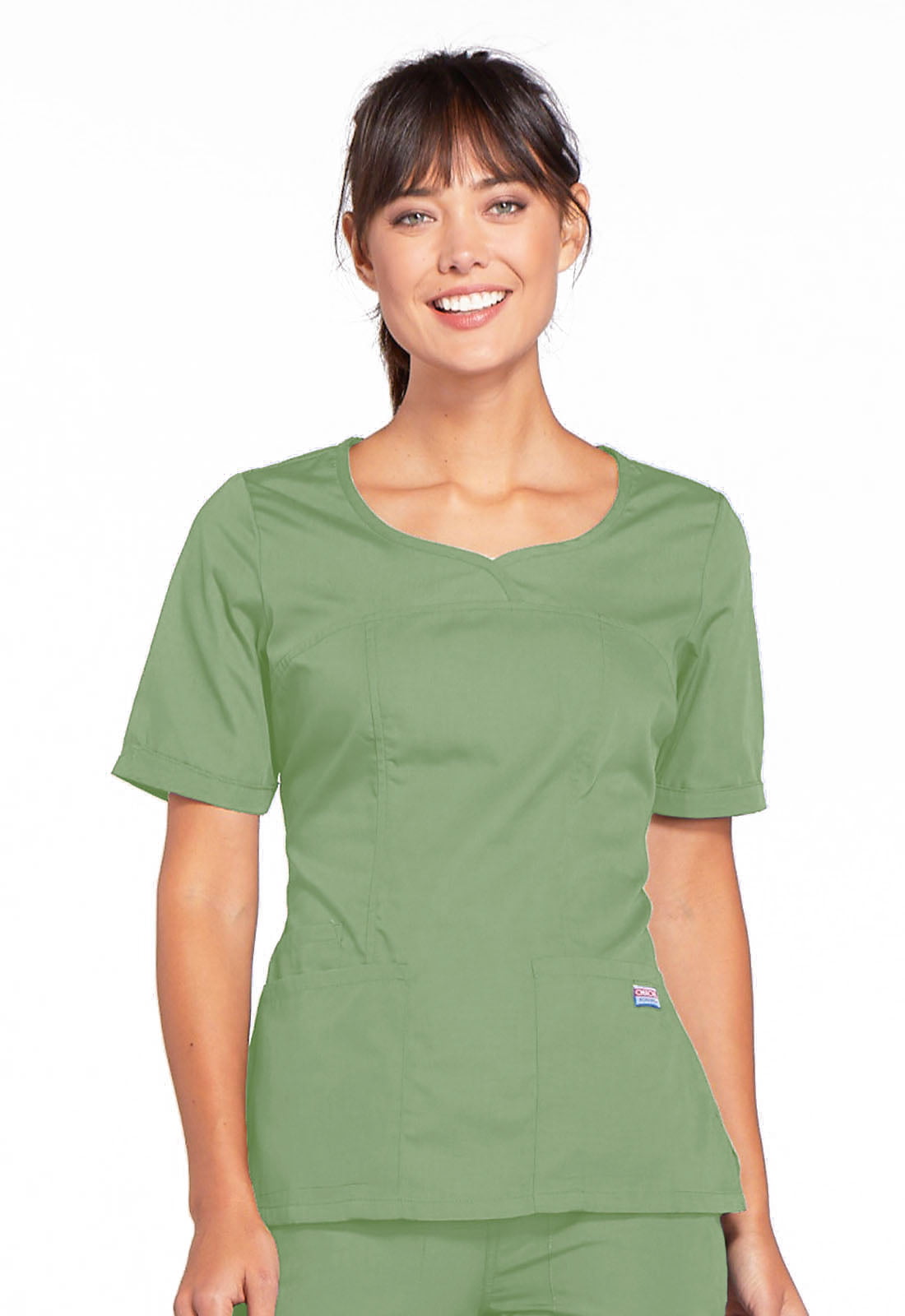Scrub Tops Sage Green XS Nurse Scrubstar Premium