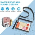 thumbnail image 5 of Clear Bag for Stadium Events Clear Purse for Women PVC Clear Crossbody Bag for Concerts Sports Festivals Waterproof Shoulder Bag., 5 of 7