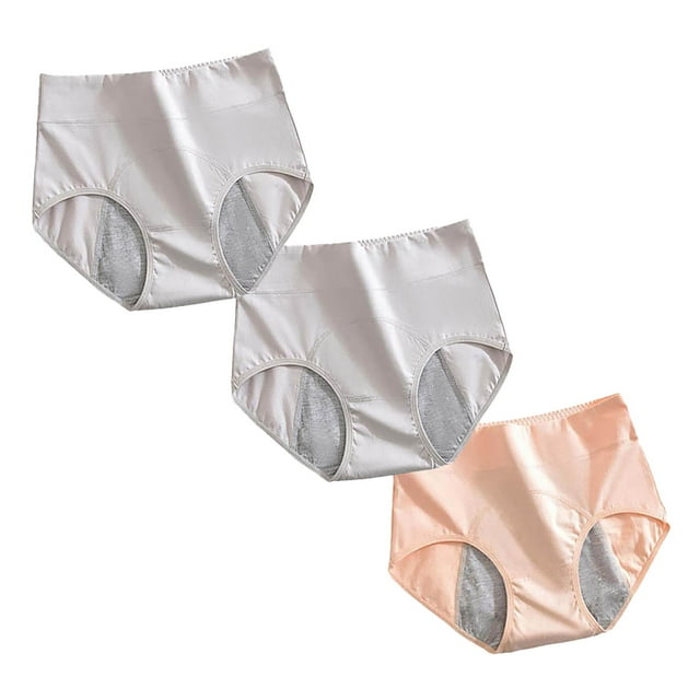 Womens High Waisted Bikini Underwear Smooth Hipster Underwear Breathable Ladies