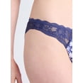 thumbnail image 5 of Joyspun Women's Microfiber and Lace Cheeky Panties, 3-Pack, Sizes XS-3XL, 5 of 8