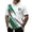 White@GC@, variant on CONZONE Mens Mexico Soccer Shirts Short Sleeve International Football Buttons Down Shirts for Men Lapel Mexico Flag Graphic Casual Summer Tee Tops