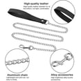 thumbnail image 3 of Dog Leash Chain, Metal Dog Leash Chew Proof, Chain For Dog, 118 Cm Chain Dog, 3 of 5