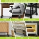 thumbnail image 2 of 4 Elevadores de Muebles de 4 Pulgadas, Elevadores de Cama Resistentes para Mesa, Escritorio, Sofá, Silla, Armario, Cama, Dormitorio., 2 of 5