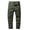 Olive Drab, variant on Odeerbi Cargo Pants for Men Solid 2025 Casual Fashion Button-Zip Multi-Pocket Straight Cargo Trousers Gray