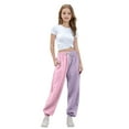 thumbnail image 4 of Children Sports Pants Boys Full Length Pants Children Long Pants Wearing Lantern Pants With Pockets Outside Sweatpants Girls 12-14 Girls Sweatpants Size 8, 4 of 7