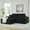 Black, variant on Modular L Shaped Sectional Sofa with Removable Ottoman, Modern Deep Seat Couch for Living Room Apartment Small Spaces, Grey