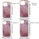 thumbnail image 2 of Funda para iPhone 15 con purpurina de mármol, protectora, a prueba de golpes, fina, con protección contra caídas, carcasa trasera rígida para mujer, 2 of 8