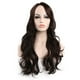thumbnail image 4 of Mujer de fibra recta peluca realista de pelo largo de moda peluca de pelo, 4 of 6