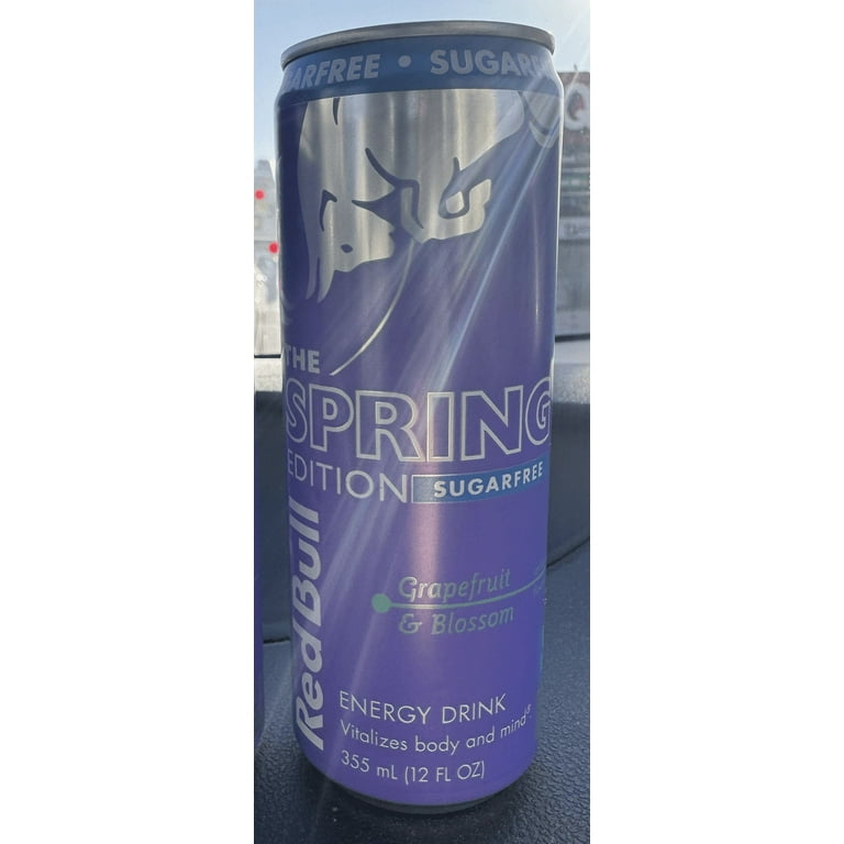 RED BULL THE SPRING EDITION, GRAPEFRUIT AND BLOSSOM, 4 PACK, 12 OZ