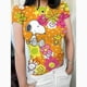 thumbnail image 4 of Camiseta ajustada de manga corta para mujer, camiseta informal de cuello redondo con Snoopy, camiseta ajustada, top sexy de verano, ropa superior Y2K para mujer, 4 of 5