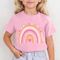 thumbnail image 2 of T-shirt à Manches Courtes Imprimé Mignon pour Enfants, Col Rond, Baseball, 2 of 4