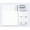 thumbnail image 2 of Compuchecks - 100 High Security Blank Check Stock Paper - Checks on Top - Check Paper Weight # 70 (Red Blue Mazed), 2 of 6